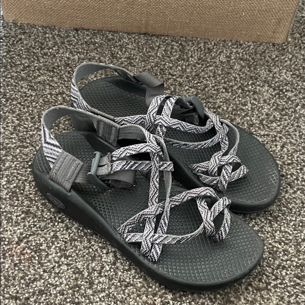 Chaco Black and Gray Sandals